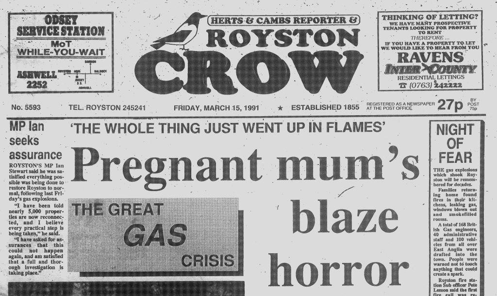 The Great Gas Crisis Royston Herts Memories