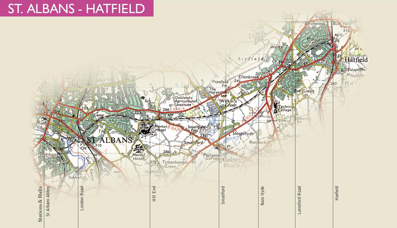 The Alban Way Lost Rails Herts Memories