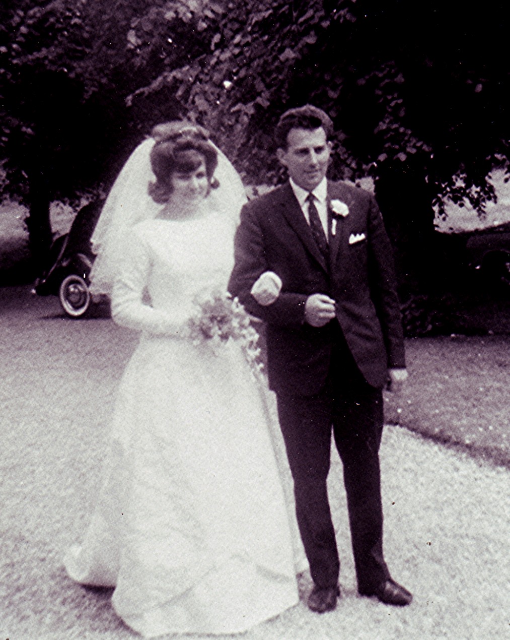 Barry and Daphne Herring Redbourn Weddings GI Herts Memories