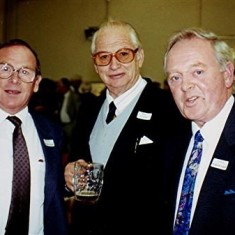 Left to right: Ralph Alexander, Fred Wilson and Colin Alexander. Left to right: Ralph Alexander, Fred Wilson and Colin Alexander. | Geoff Webb