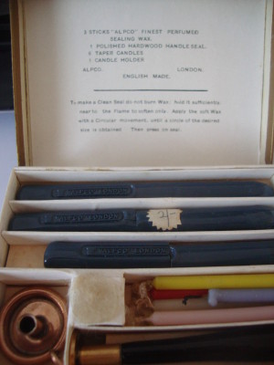 Seal making kit.