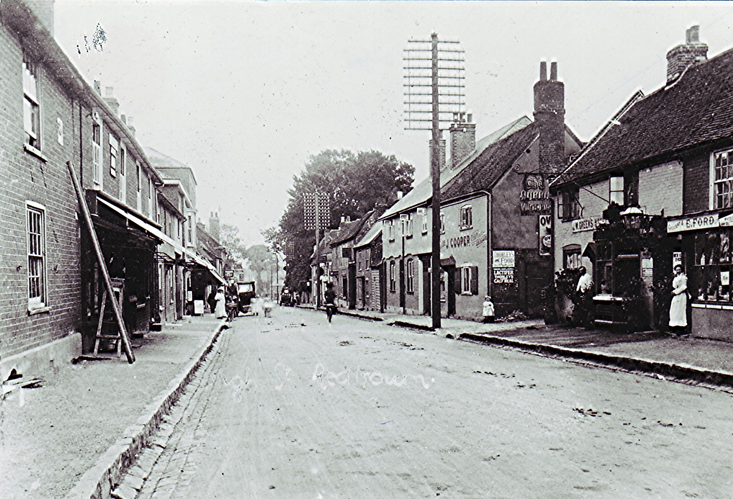High Street Redbourn Public Houses, Redbourn High Street Herts Memories