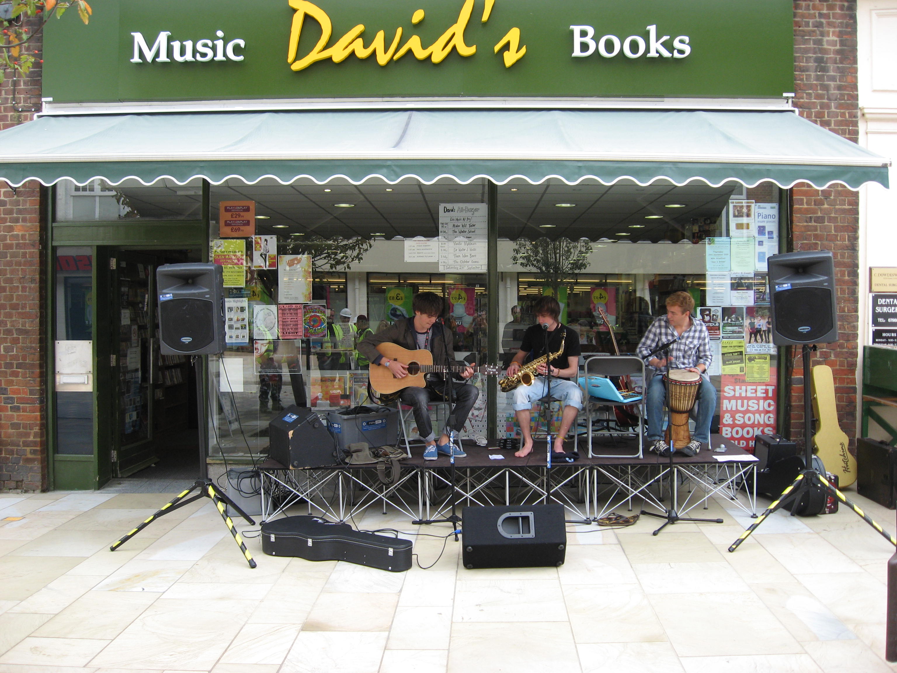 Davids music Letchworth My Favourite Place Project 2010 Shops