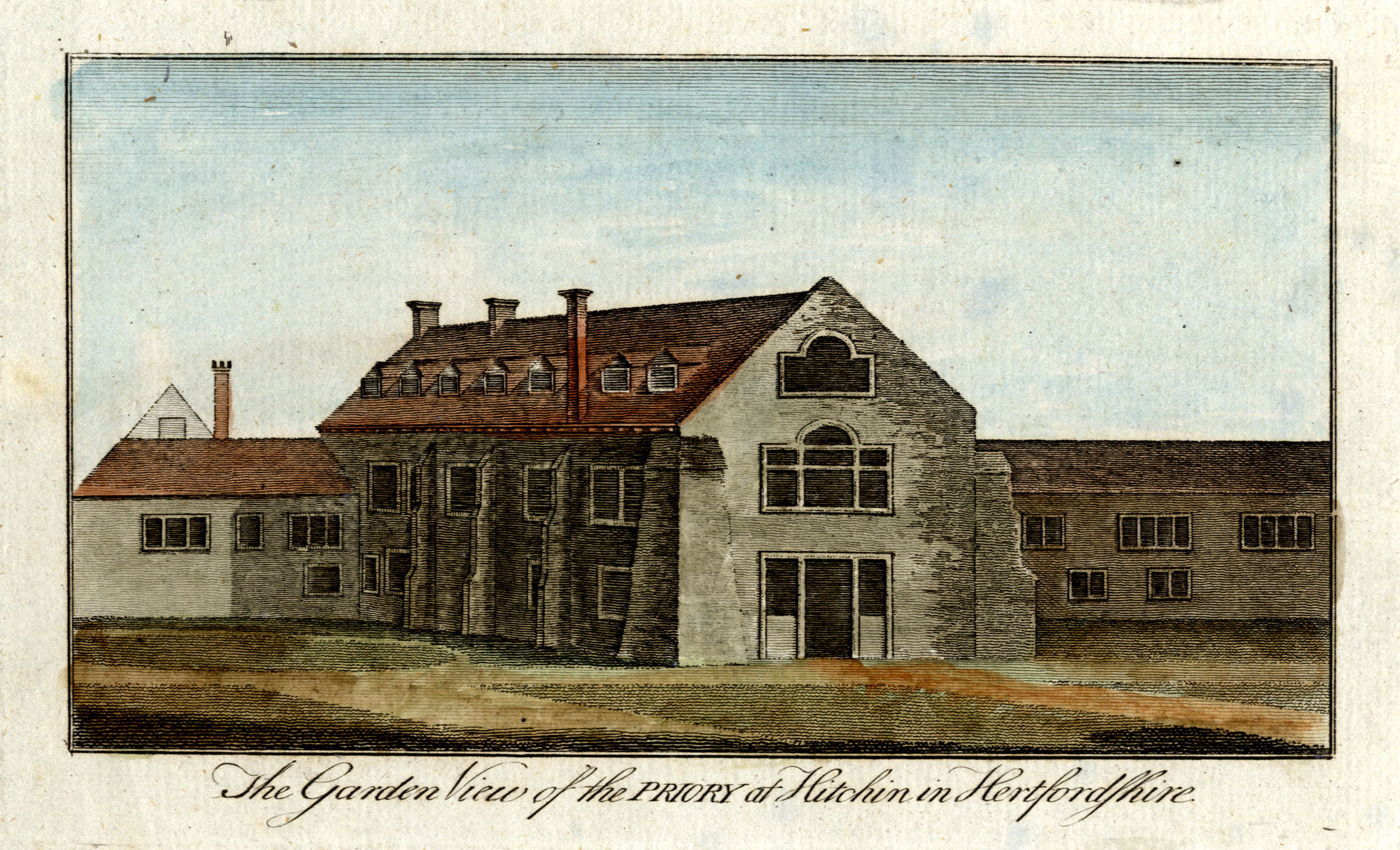 Maps and plans of Hitchin Priory Documents from the Delme Radcliffe