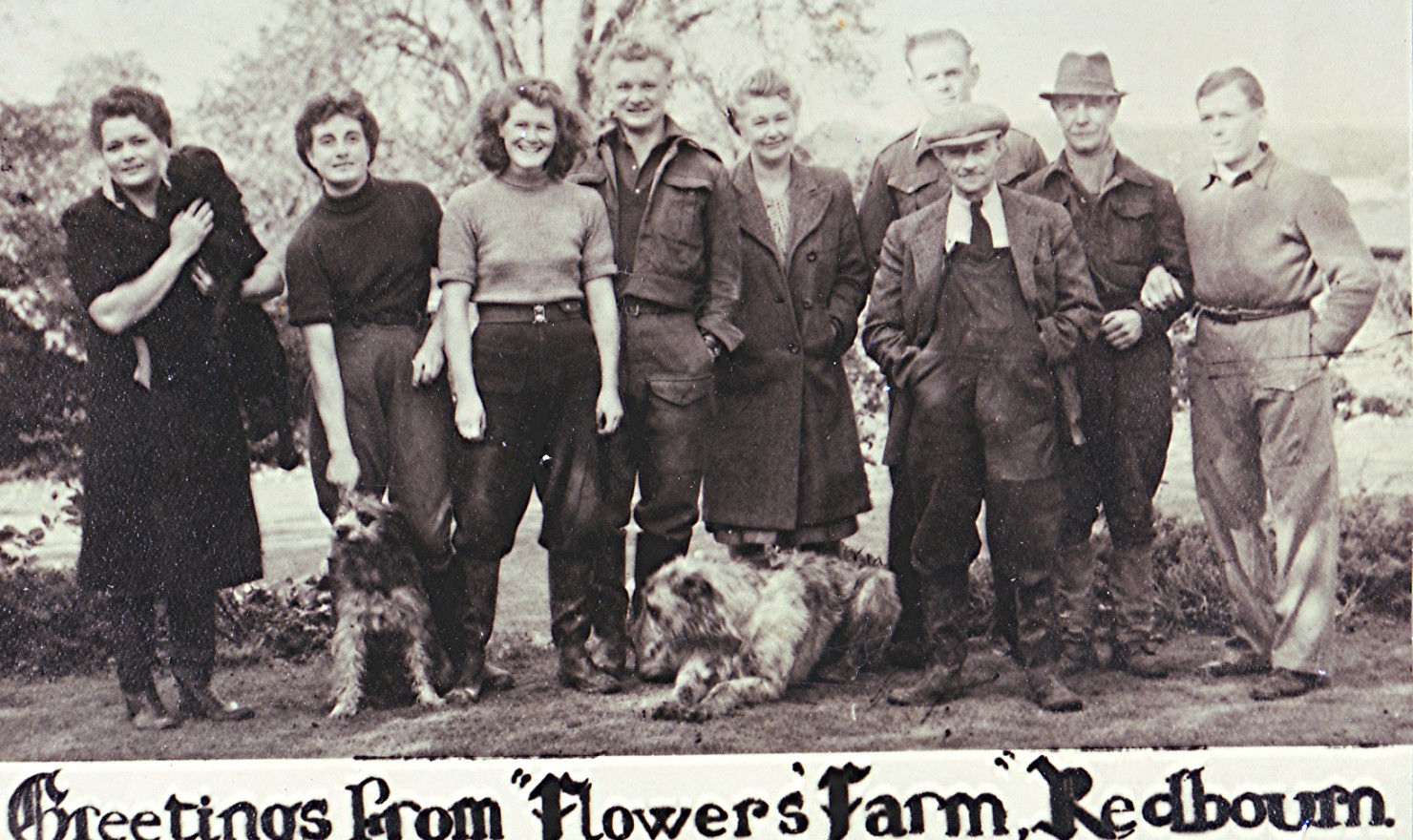 Flowers Farm Redbourn Work Groups Herts Memories